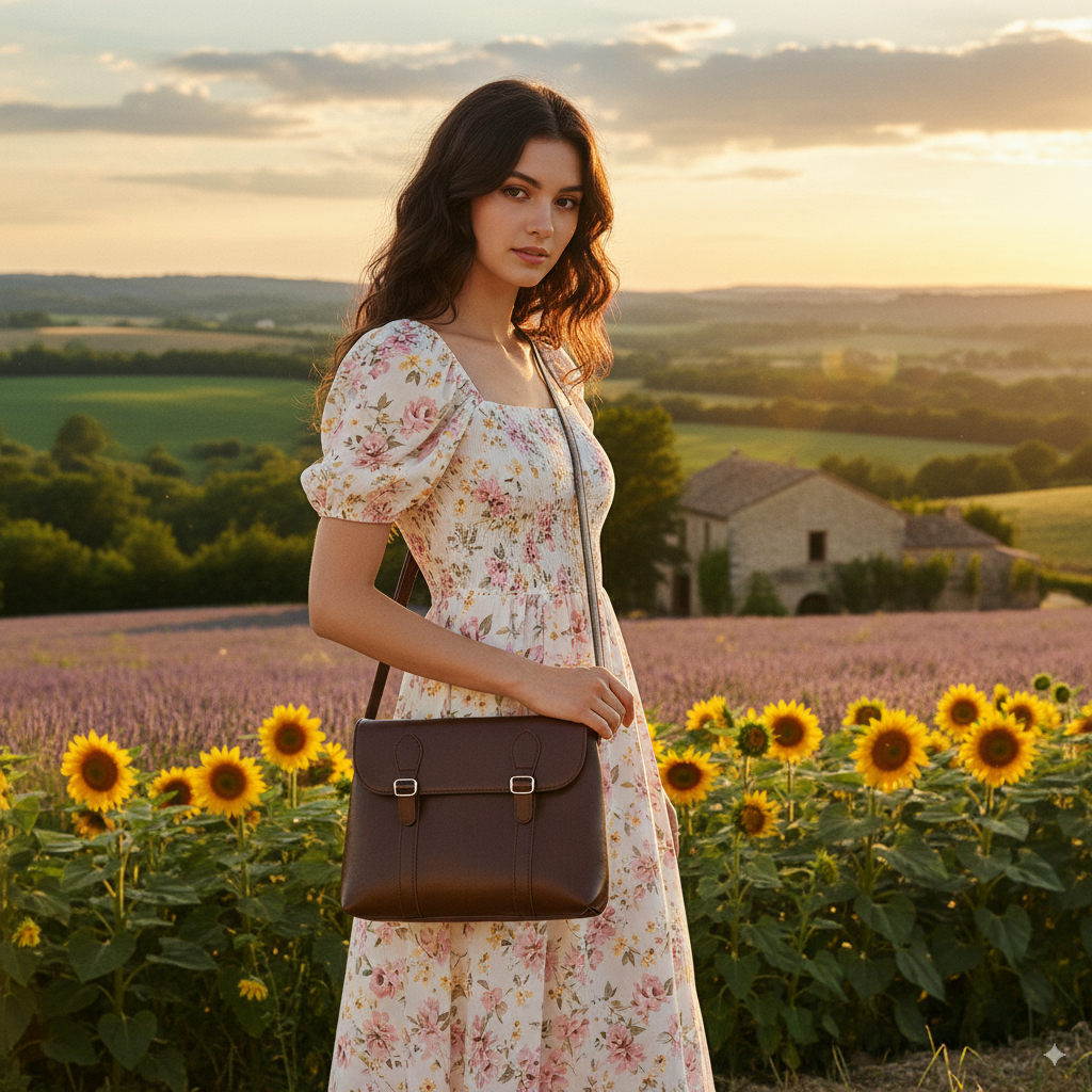 Natacha | Leather crossbody bag