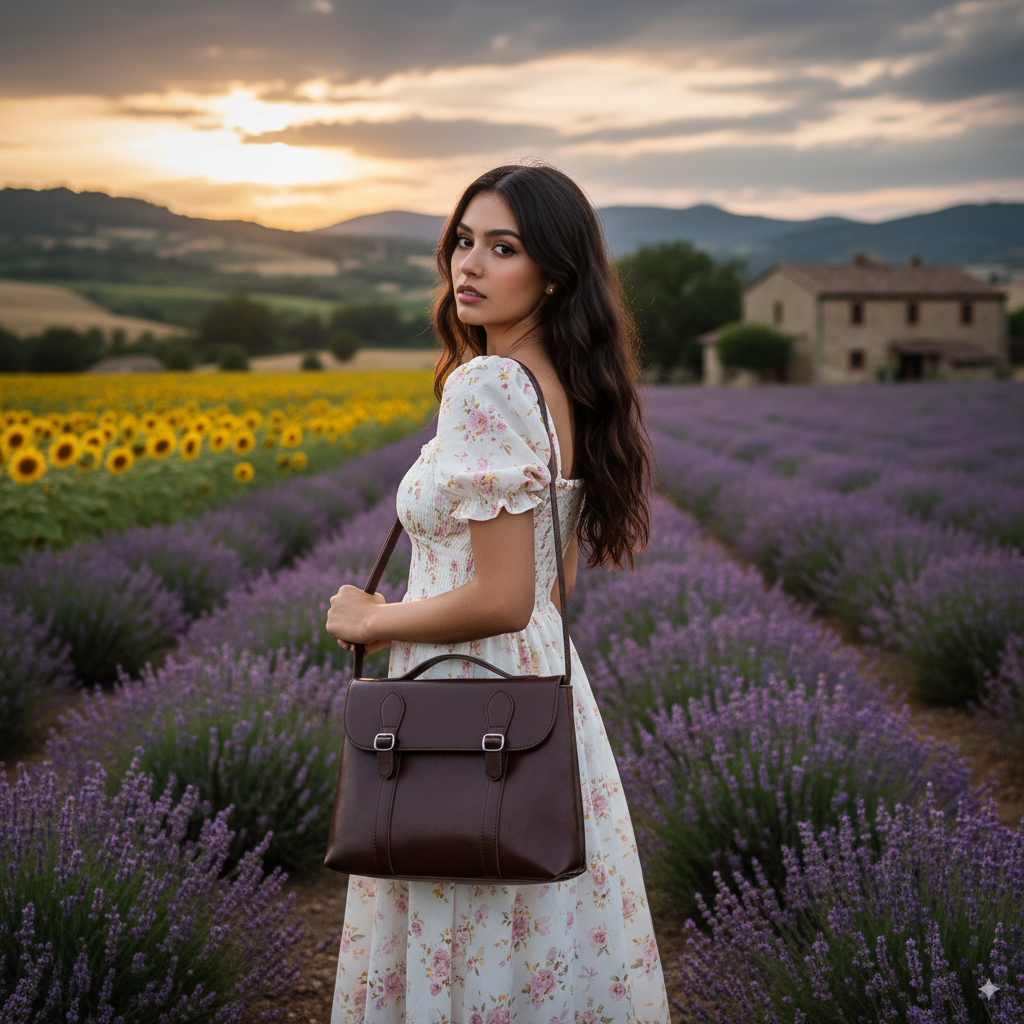 Natacha | Leather crossbody bag