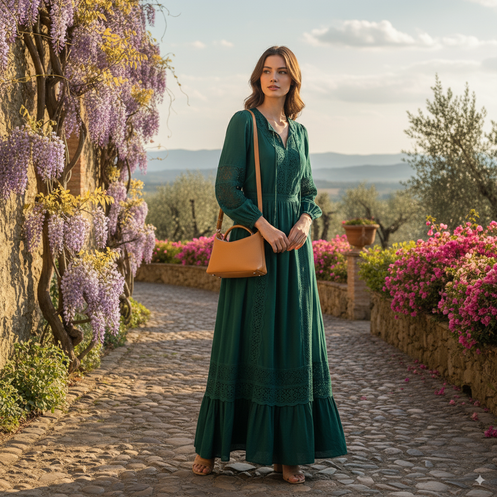 Odile | Orange Mini Leather Crossbody Bag