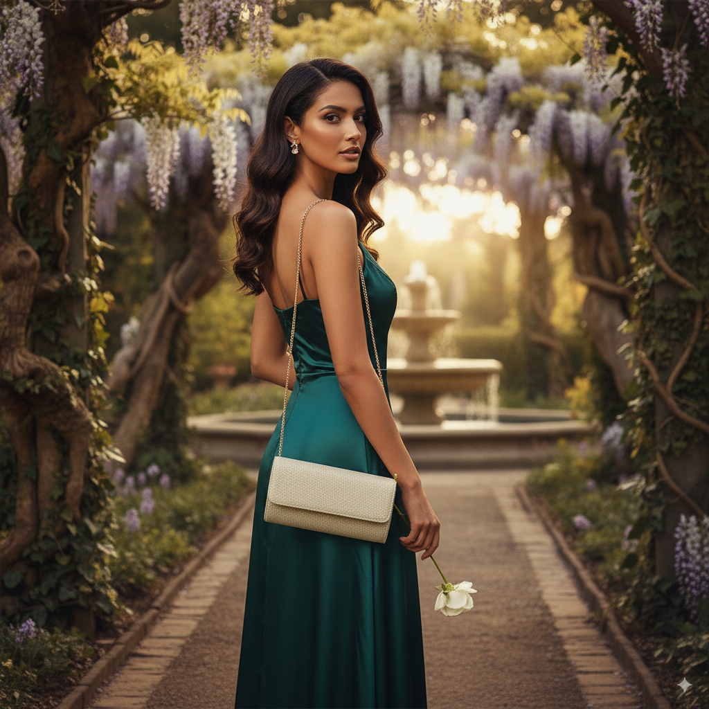 Angèle | Silver crossbody bag