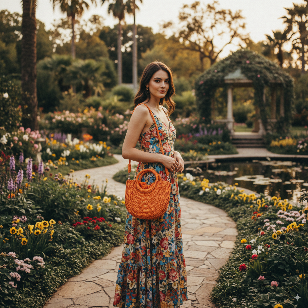 Ophélia | Mini Wicker Bag