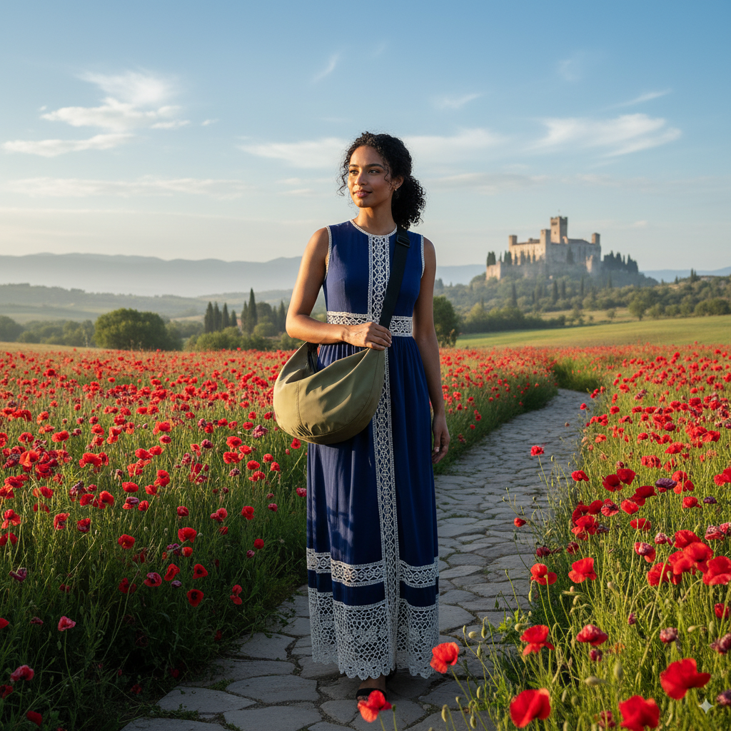 Mélodie | Crescent Crossbody Bag