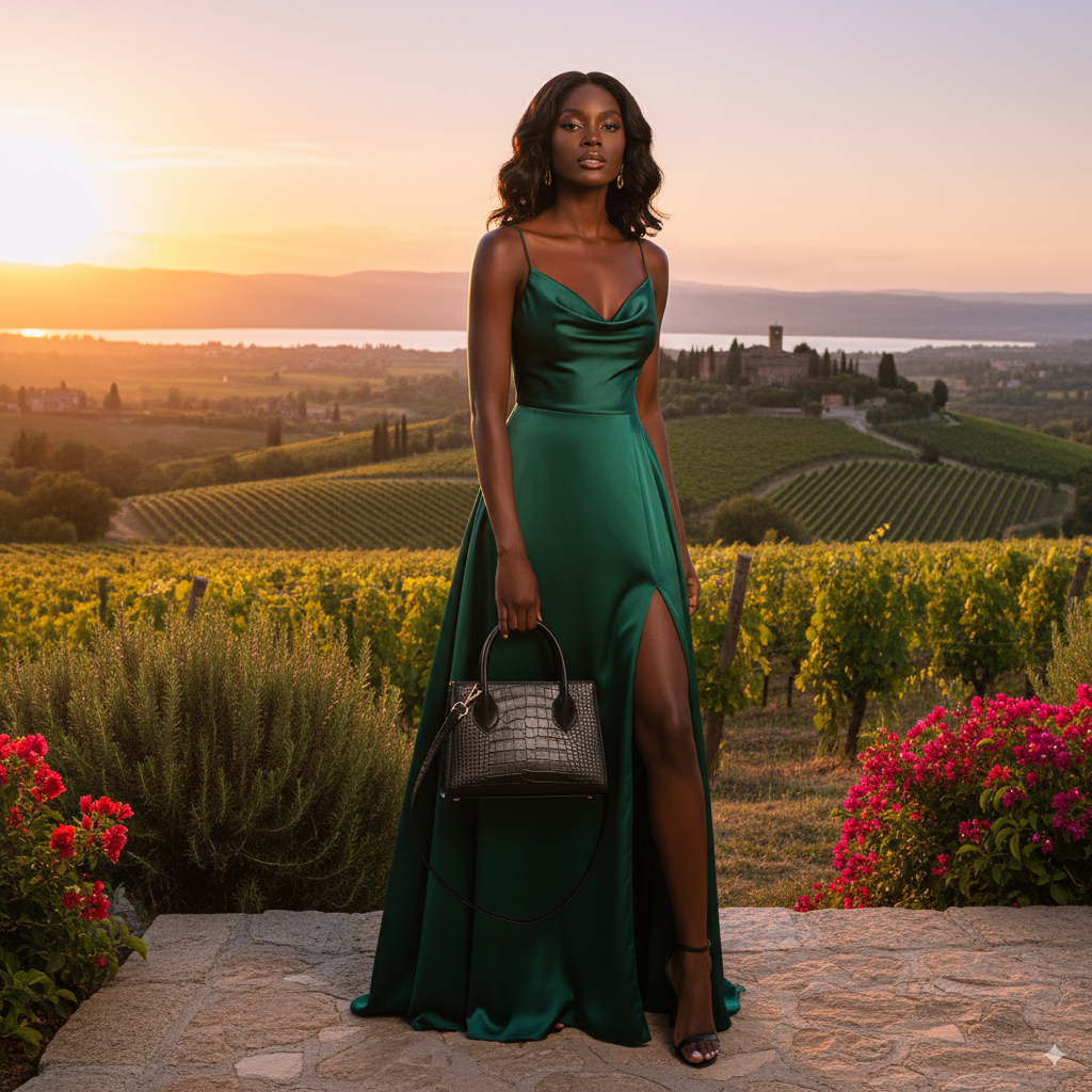 Énora | Black Mini Shoulder Bag