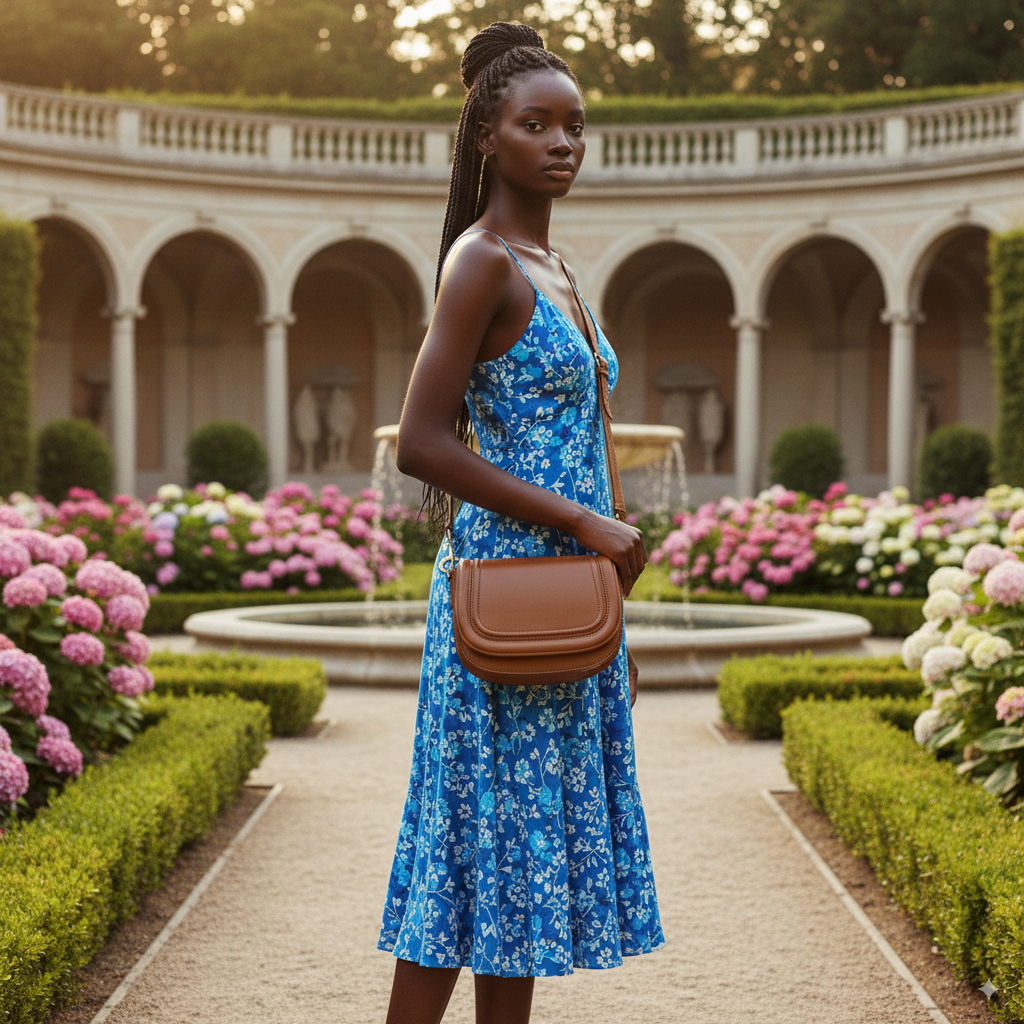 Clotilde | Mini Leather Crossbody Bag