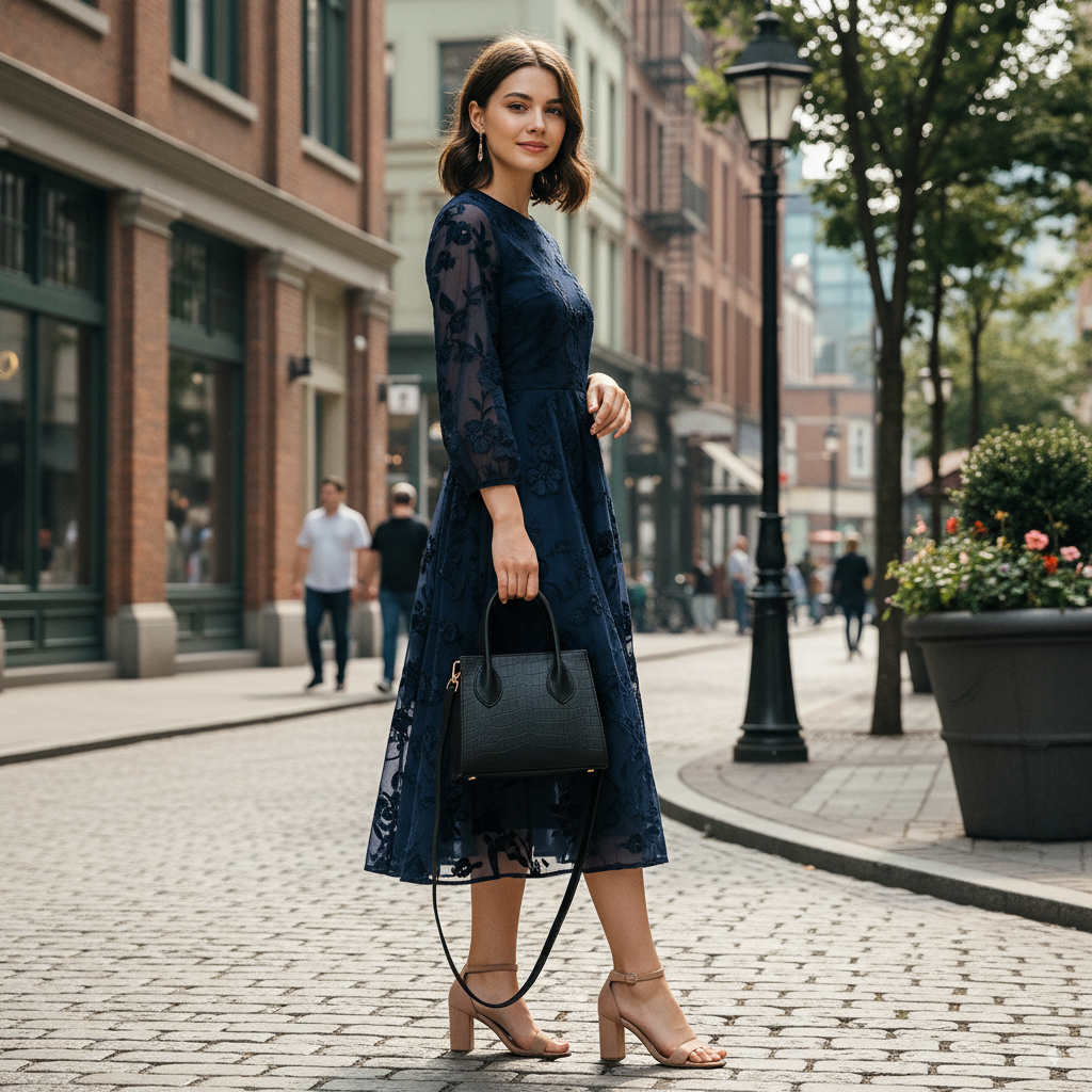 Énora | Black Mini Shoulder Bag