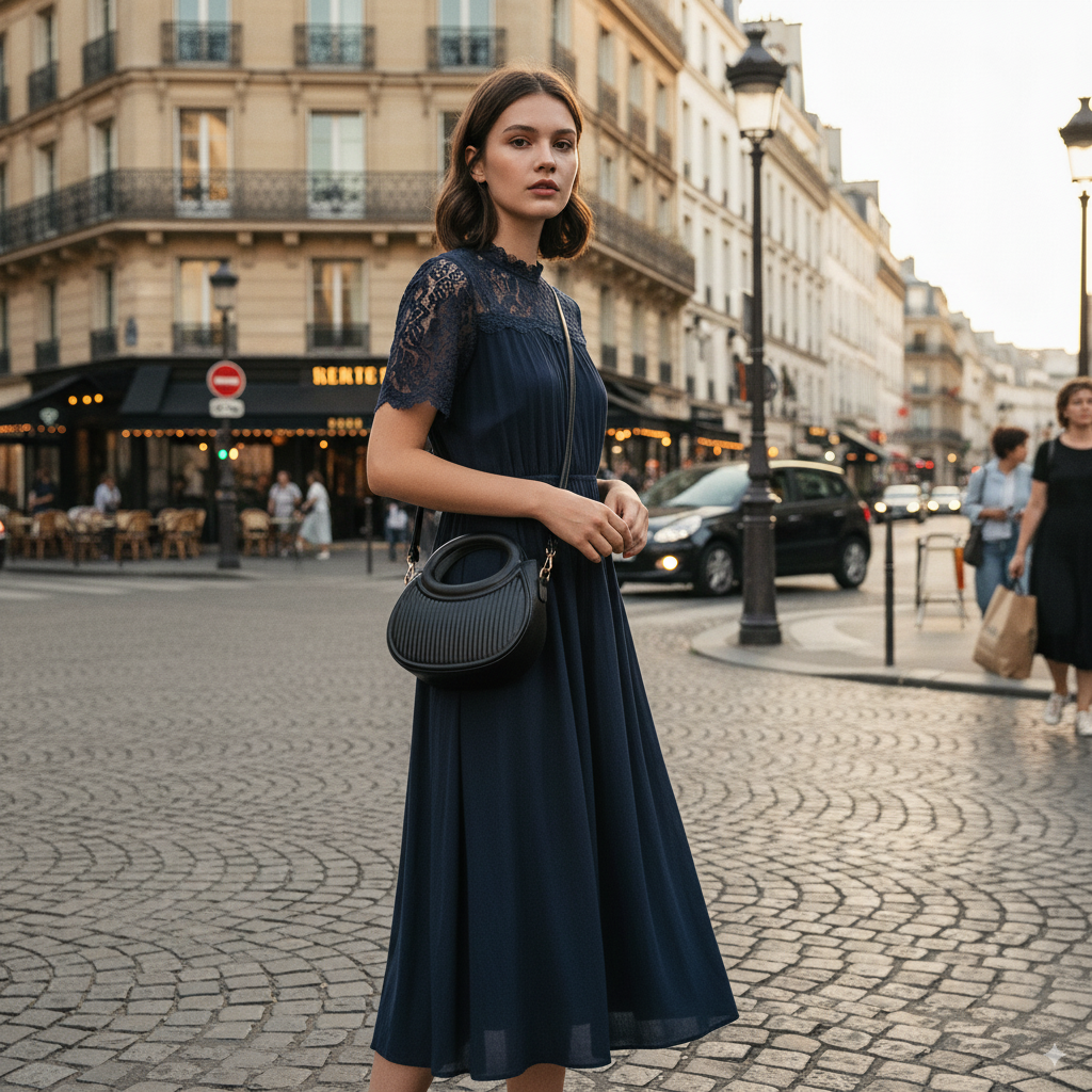 Lauryne | Mini Crescent Crossbody Bag