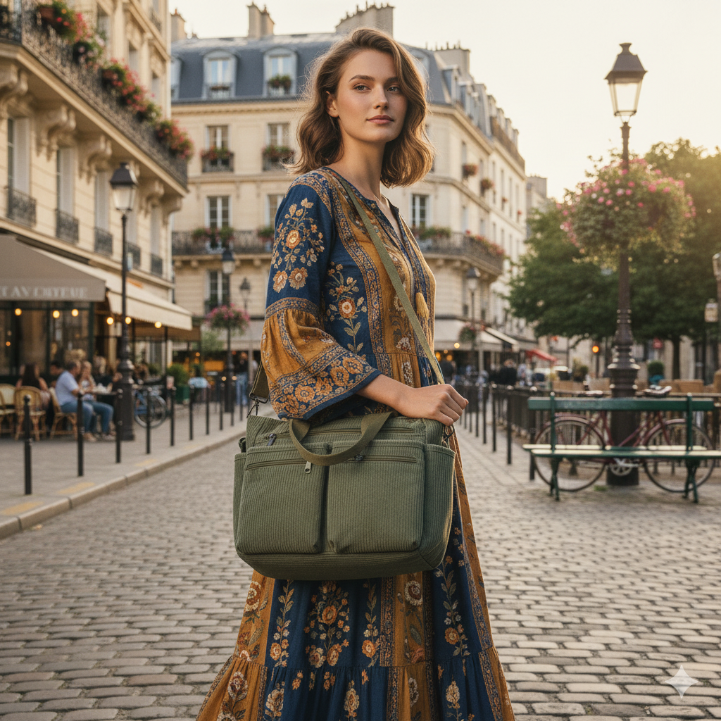 Éloïse | Velvet Crossbody Bag