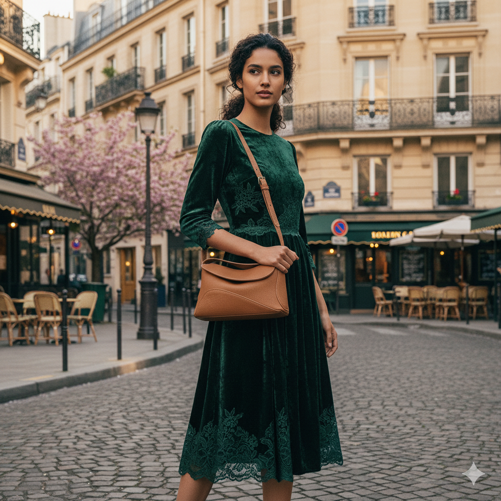 Carole | Tan leather crossbody bag