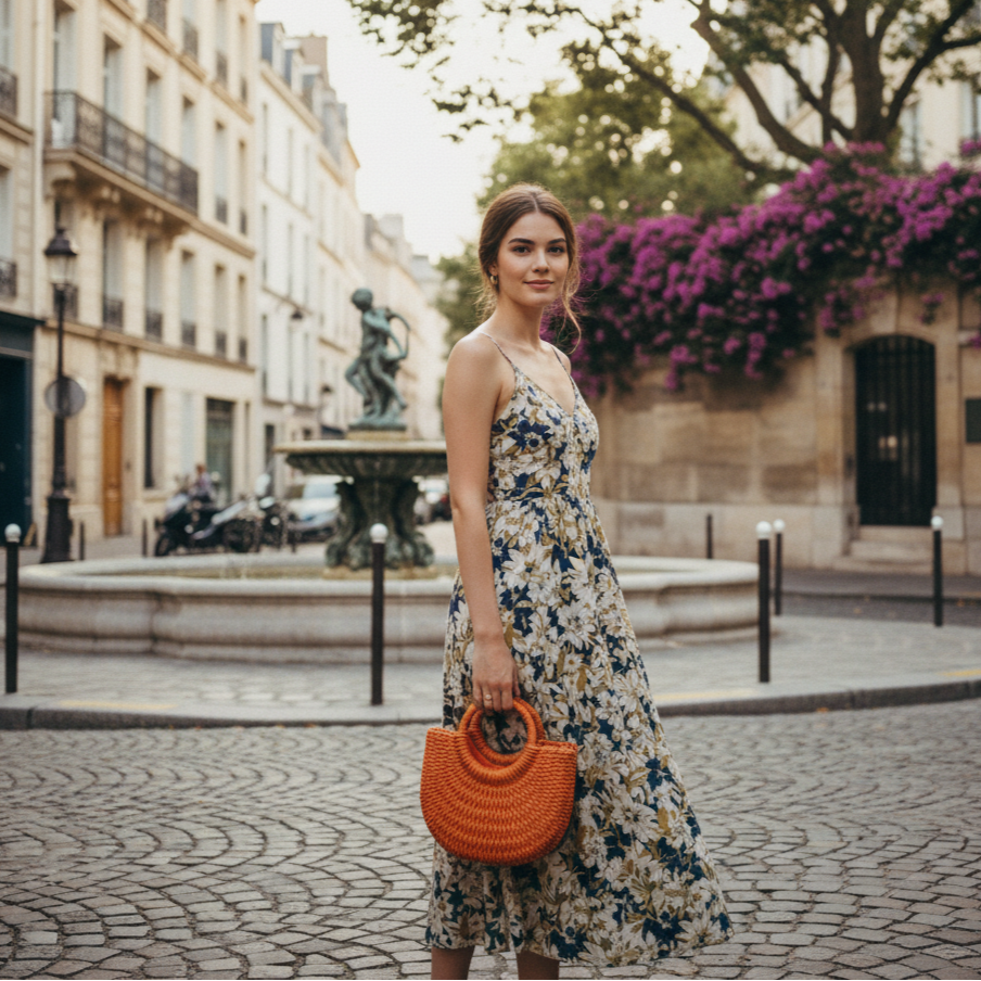 Ophélia | Mini Wicker Bag