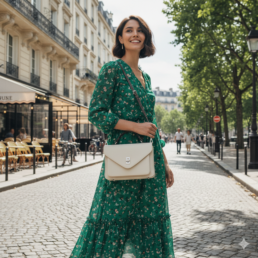 Maéva | Mini Leather Crossbody Bag