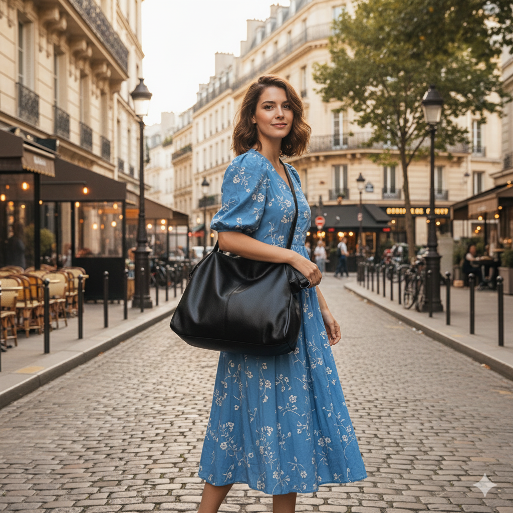 Sélène | Leather Crossbody Bag