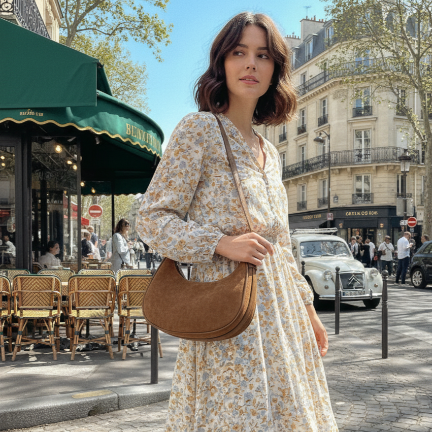 Vérane | Mini Suede Shoulder Bag