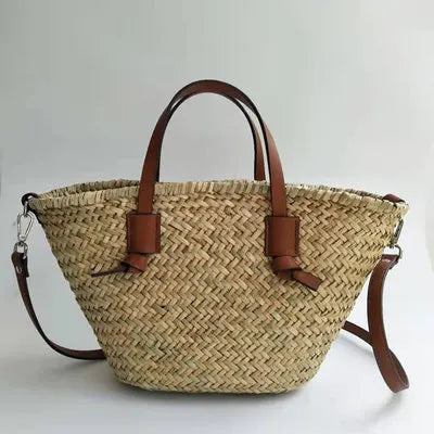 Straw Shoulder Bag