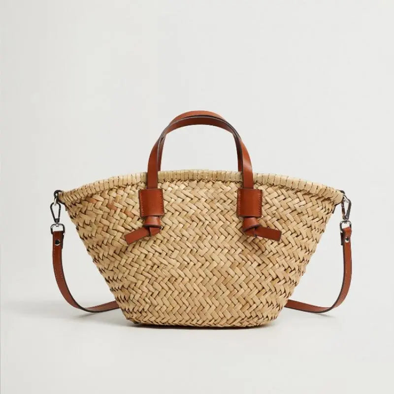 Straw Shoulder Bag