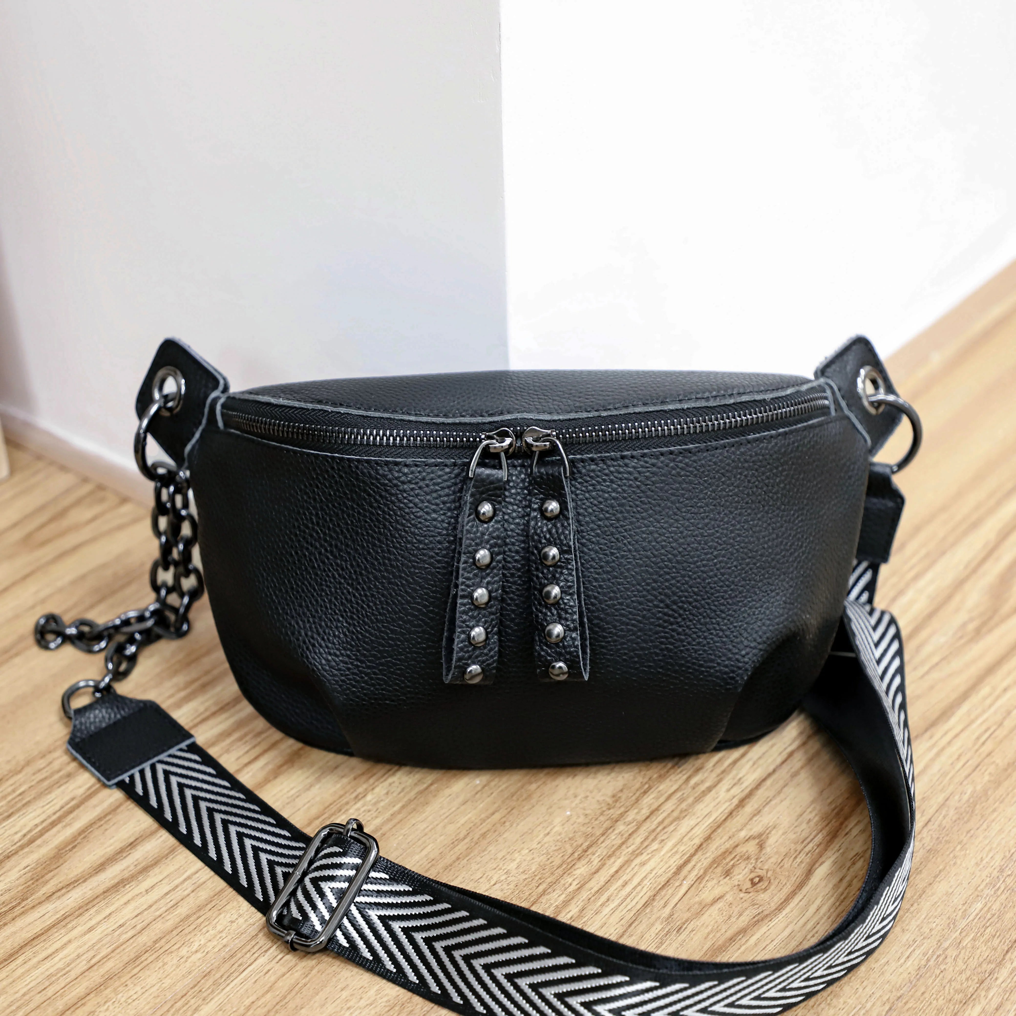 Leather Crossbody Bag