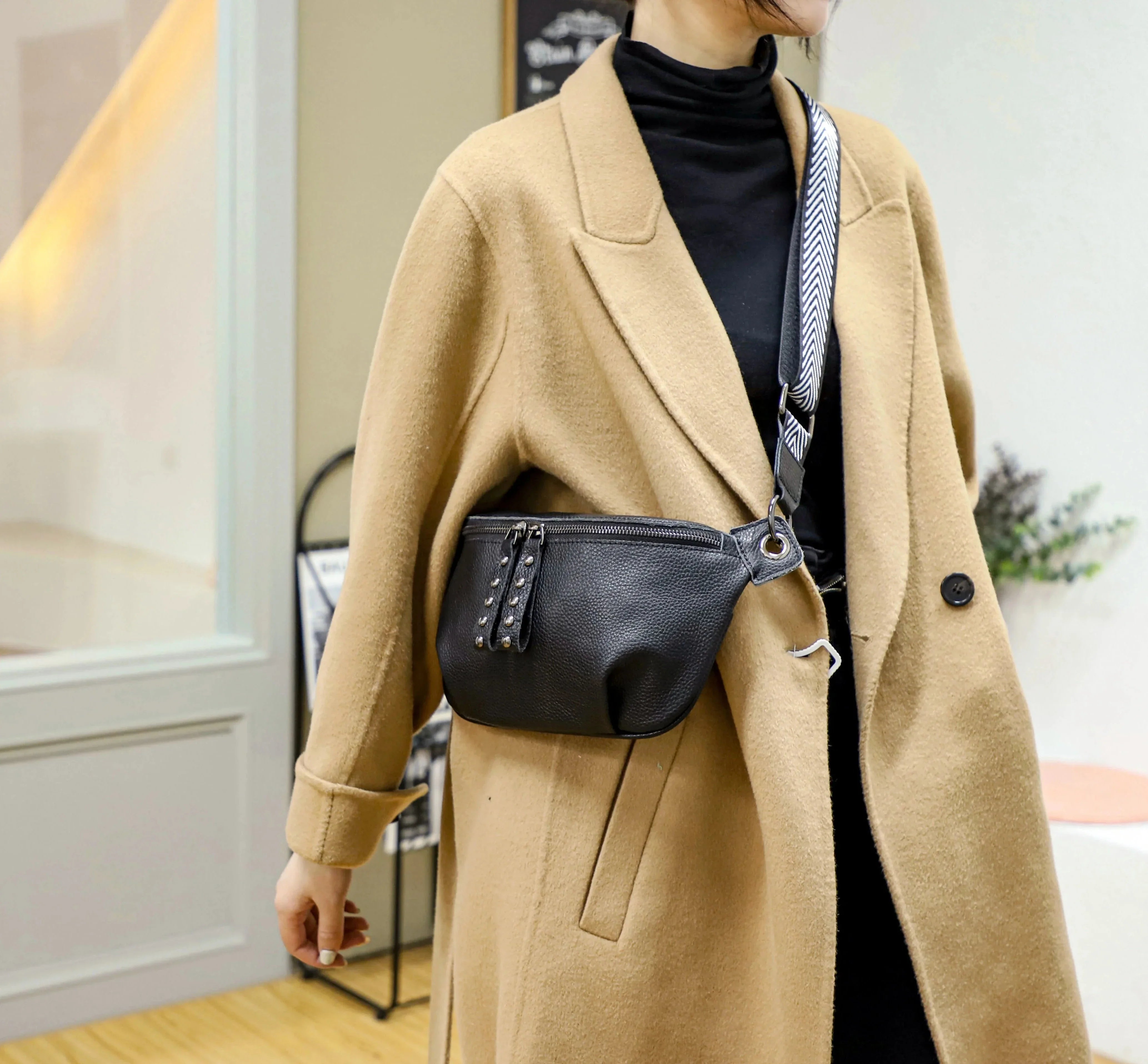 Leather Crossbody Bag
