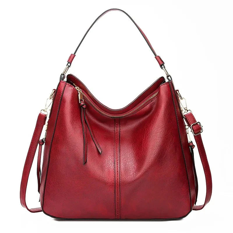 Brown Leather Crossbody Bag