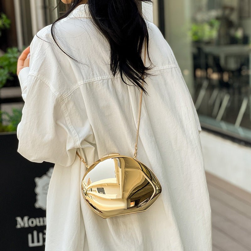 Nelly | Gold Crossbody Bag