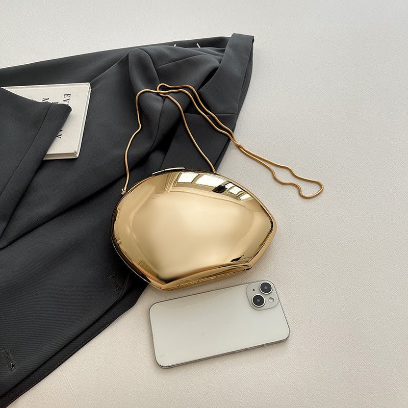 Nelly | Gold Crossbody Bag