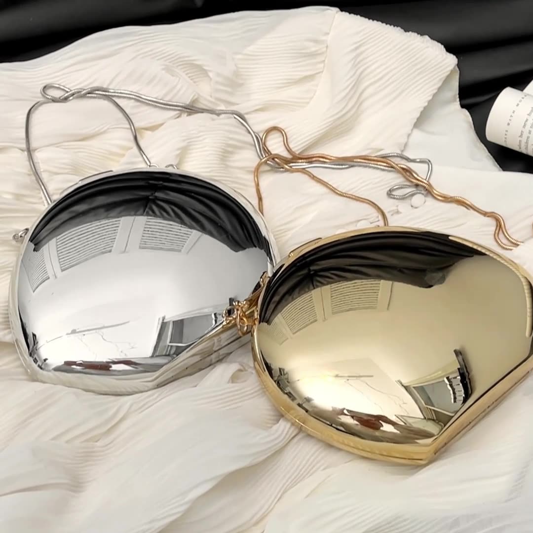 Nelly | Gold Crossbody Bag