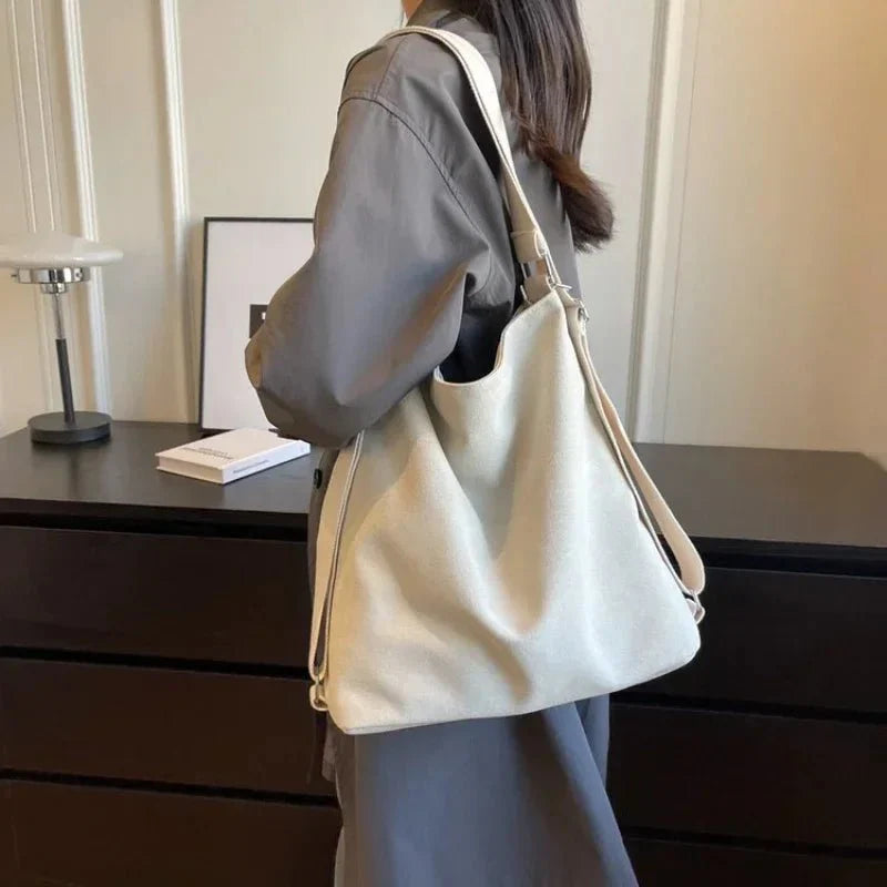 Suede Crossbody Bag
