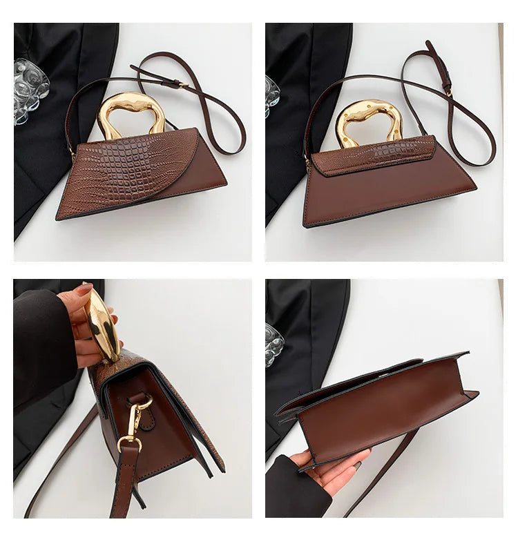 Red mini shoulder bag