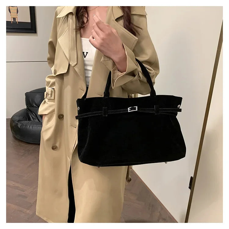 Margaux | Suede Vintage Large Bag