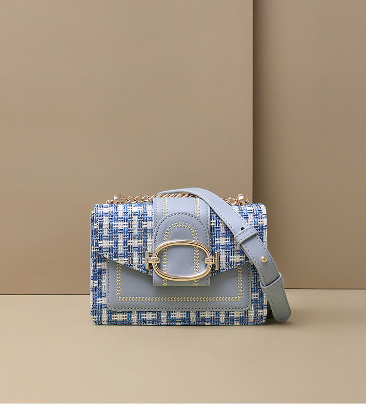 Mini Tweed Crossbody Bag