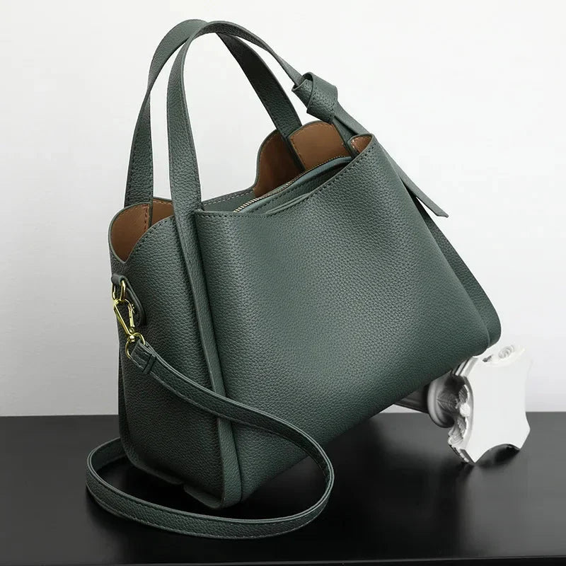 Bucket crossbody bag