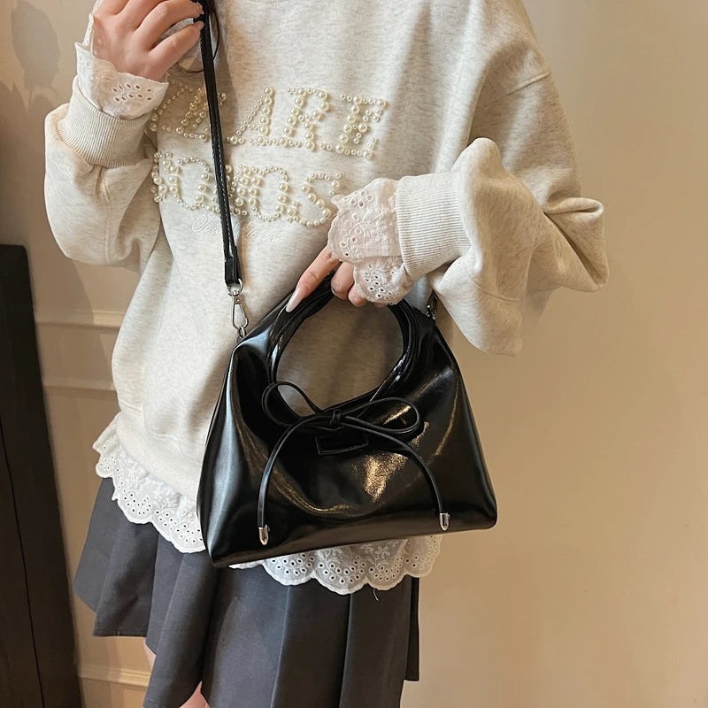 Lola | Pink Crossbody Bow Mini Bag