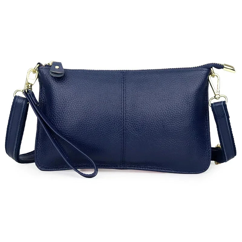 Silver Rectangle Crossbody Bag