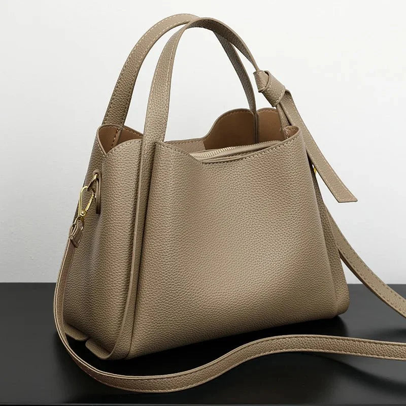 Bucket crossbody bag
