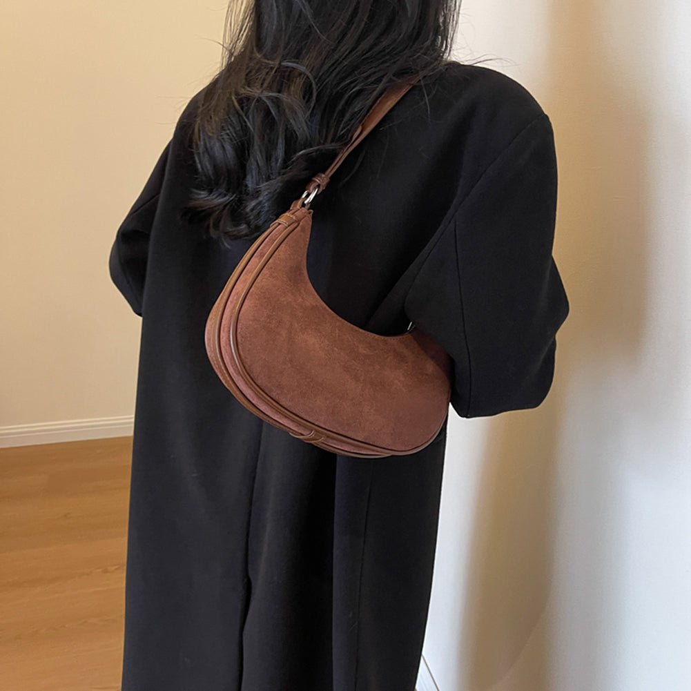 Mini Suede Shoulder Bag
