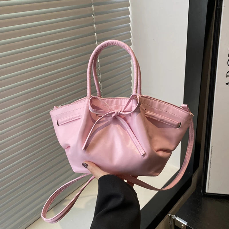 Manon | Pink Girly Bow Crossbody Bag
