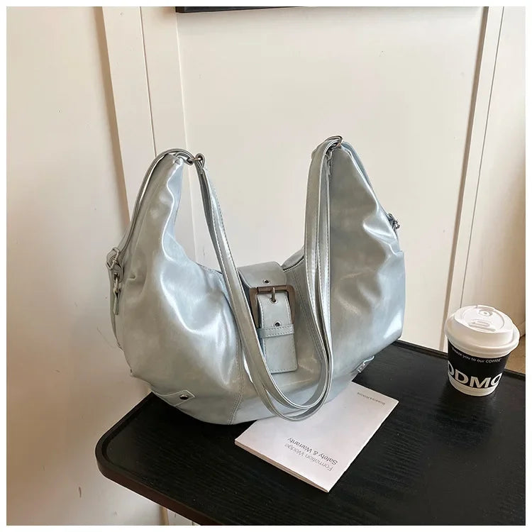 Léa | Pink Retro Crossbody Tote Bag