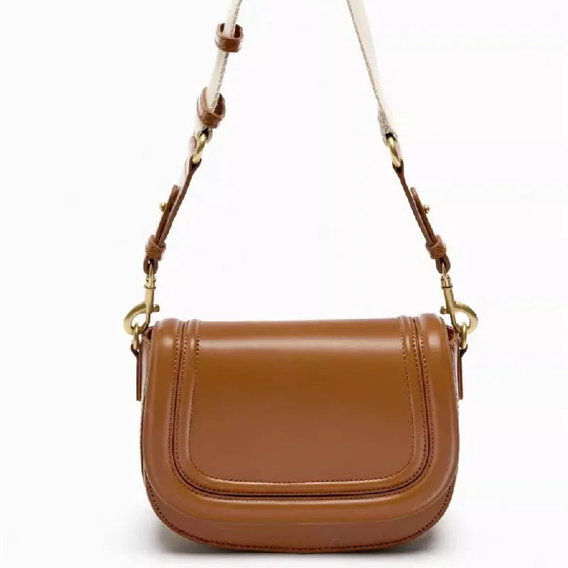 Clotilde | Mini Leather Crossbody Bag