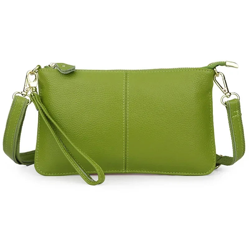 Silver Rectangle Crossbody Bag