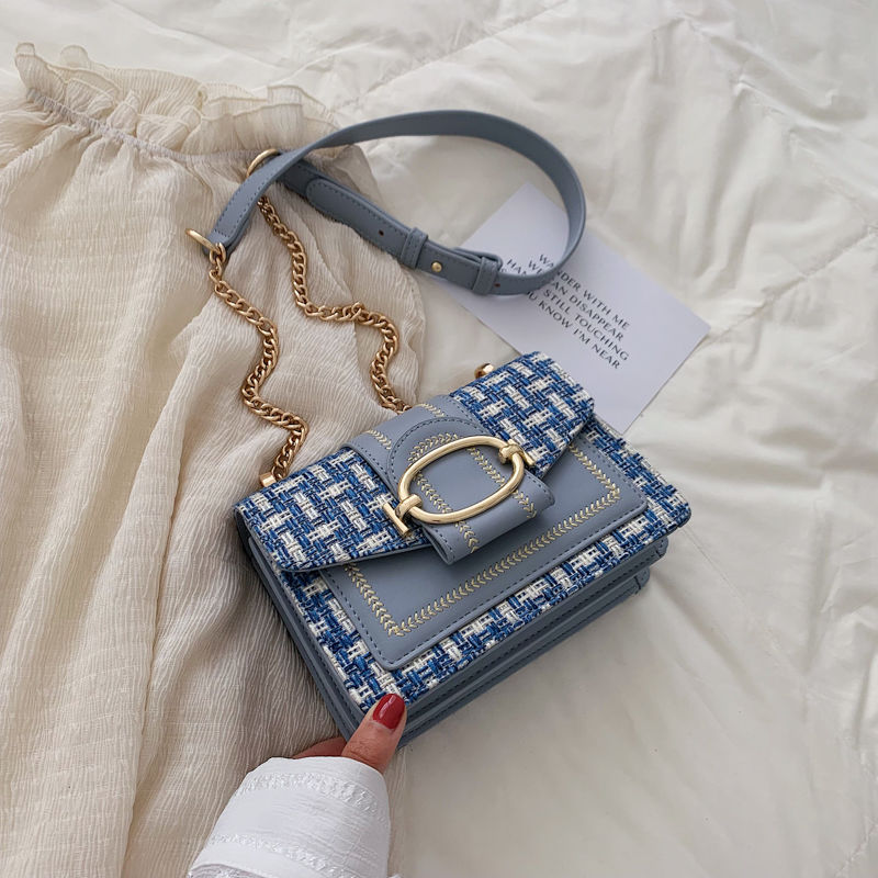 Mini Tweed Crossbody Bag