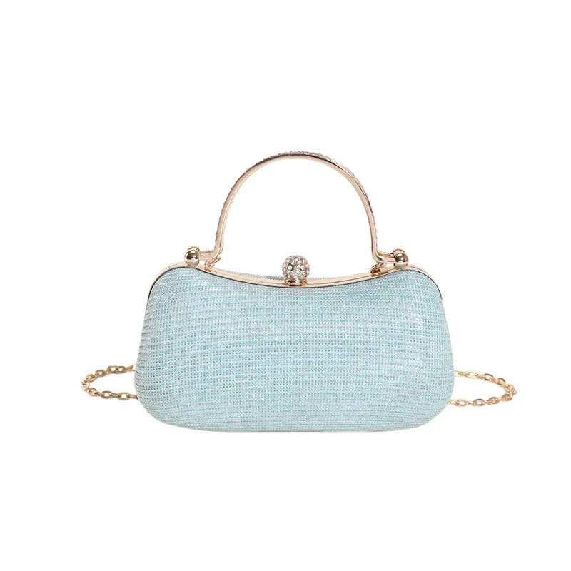 Mini Blue Crossbody Bag