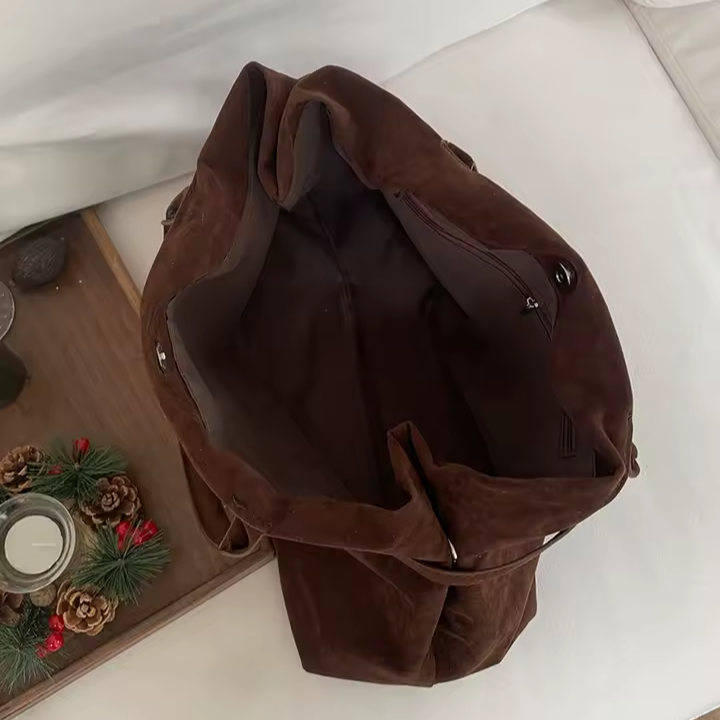 Margaux | Suede Vintage Large Bag