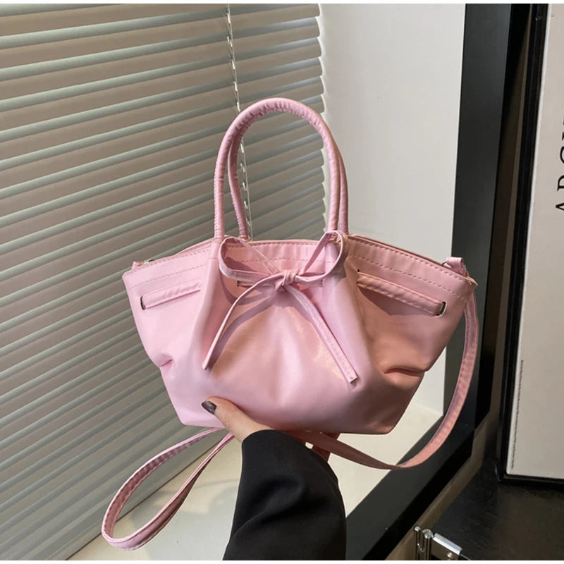 Manon | Pink Girly Bow Crossbody Bag