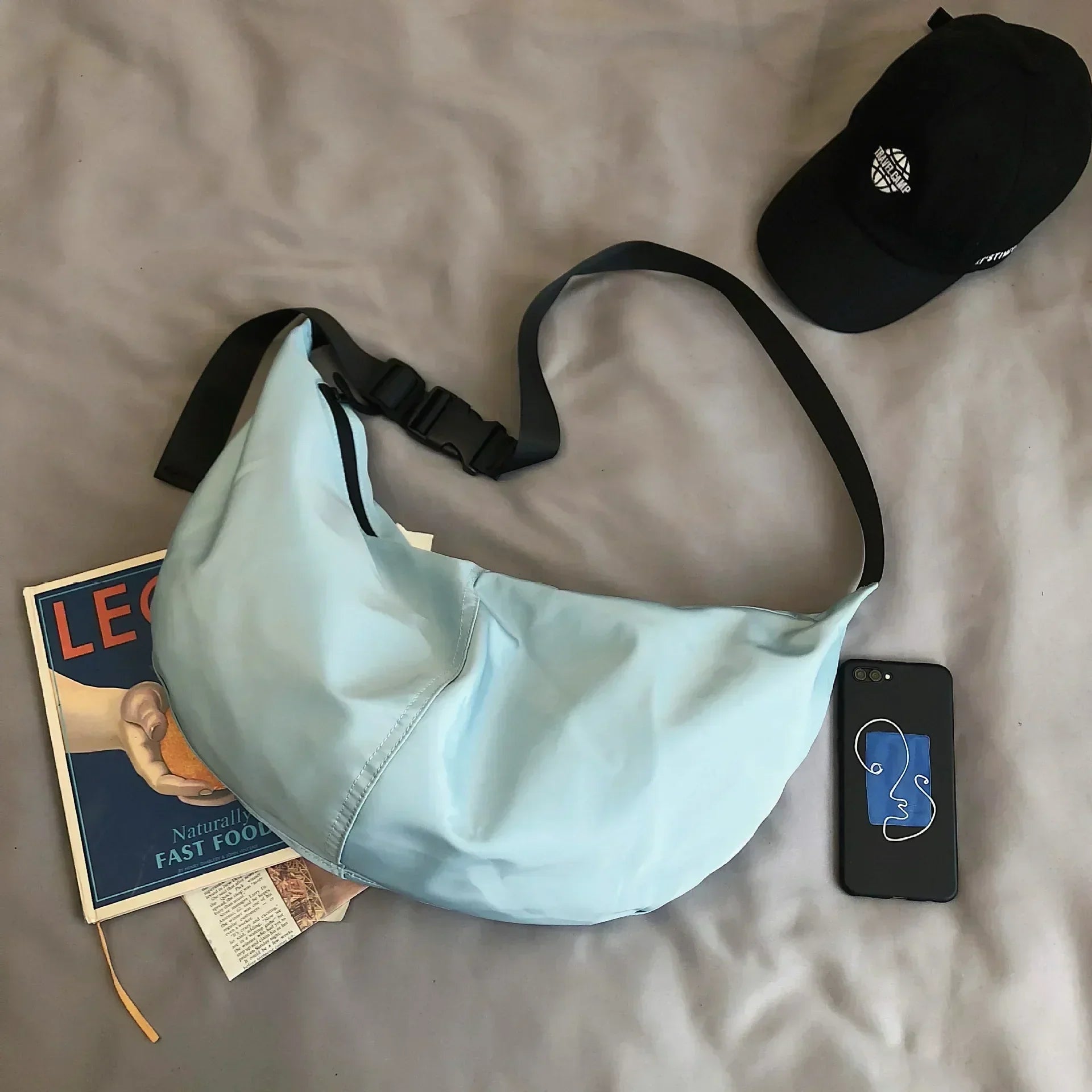 Mélodie | Crescent Crossbody Bag