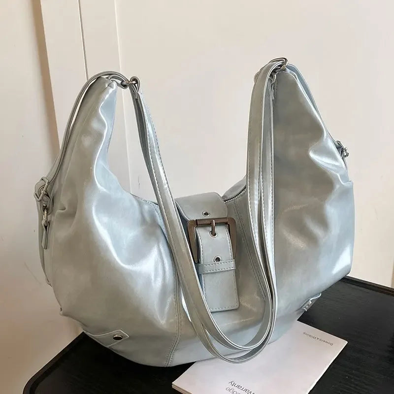 Léa | Pink Retro Crossbody Tote Bag