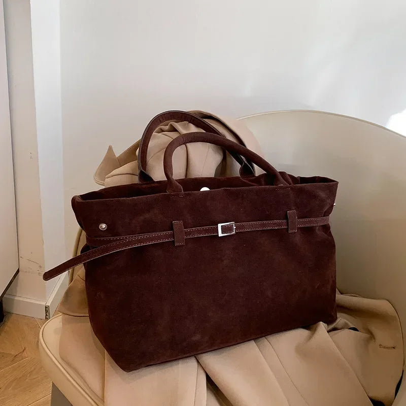 Margaux | Suede Vintage Large Bag