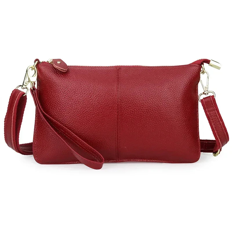 Silver Rectangle Crossbody Bag