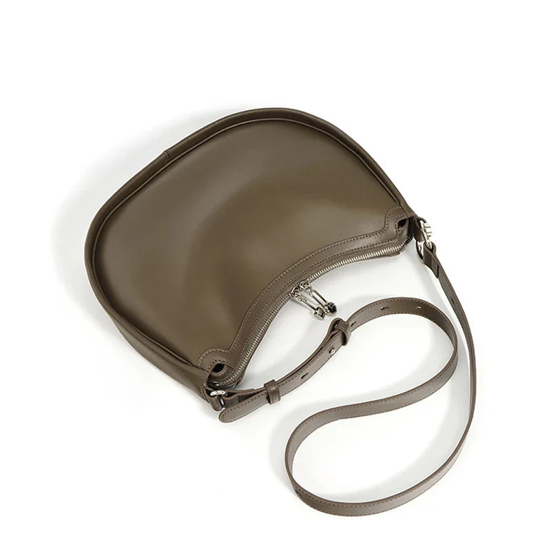 Red shoulder bag