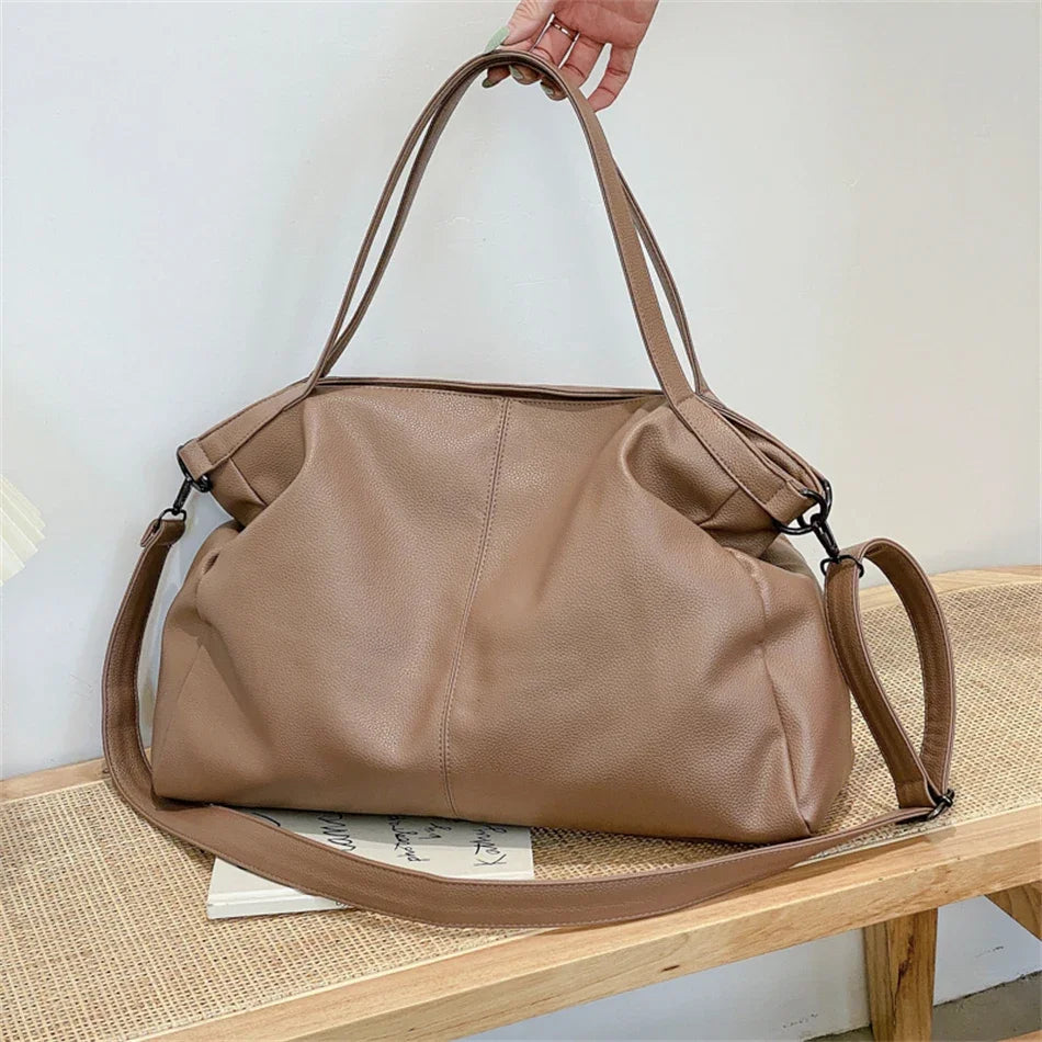 Leather Crossbody Shoulder Bag