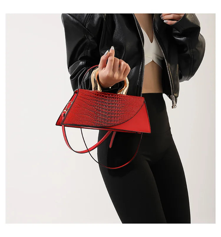 Red mini shoulder bag