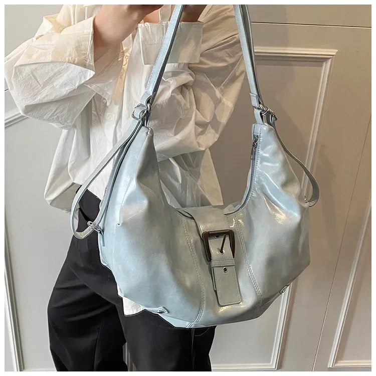 Léa | Pink Retro Crossbody Tote Bag