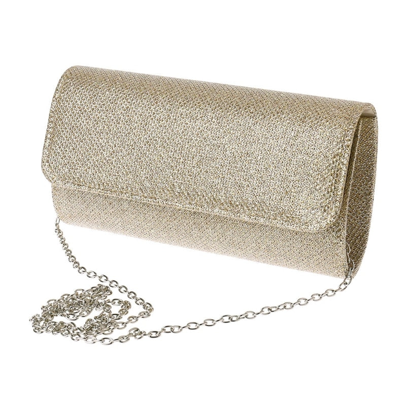 Silver crossbody bag